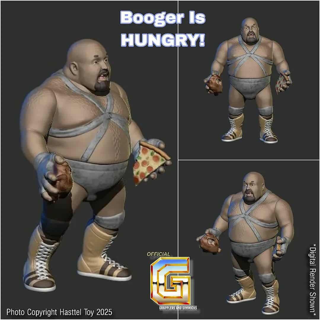 2026 Hasttel Toy Grapplers & Gimmicks Bastion Booger