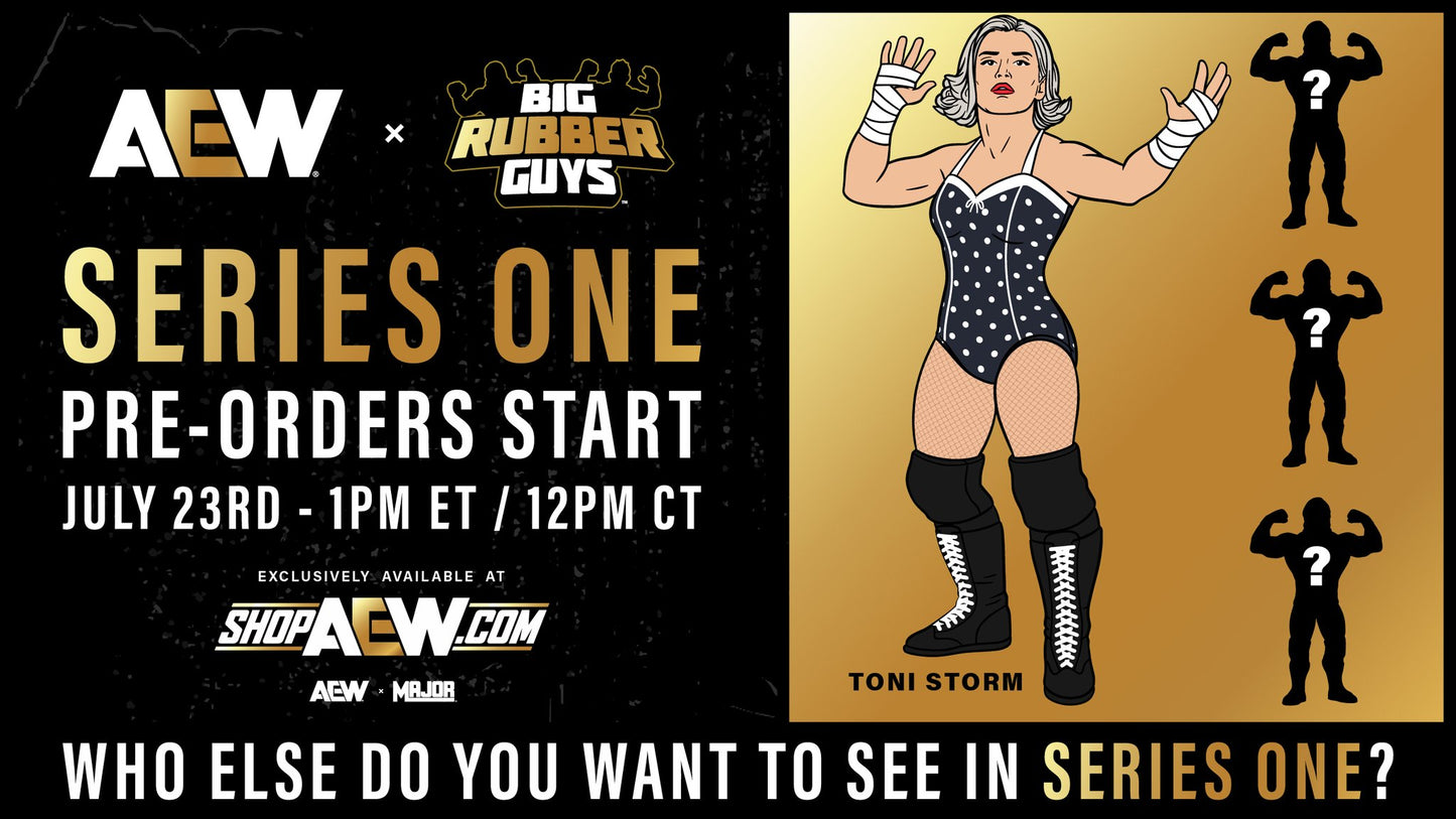 MAJOR AEW x Big Rubber Guys Series 1 Timeless Toni Storm