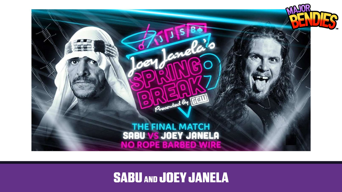 MAJOR Bendies 2-Pack: Sabu vs. Joey Janela