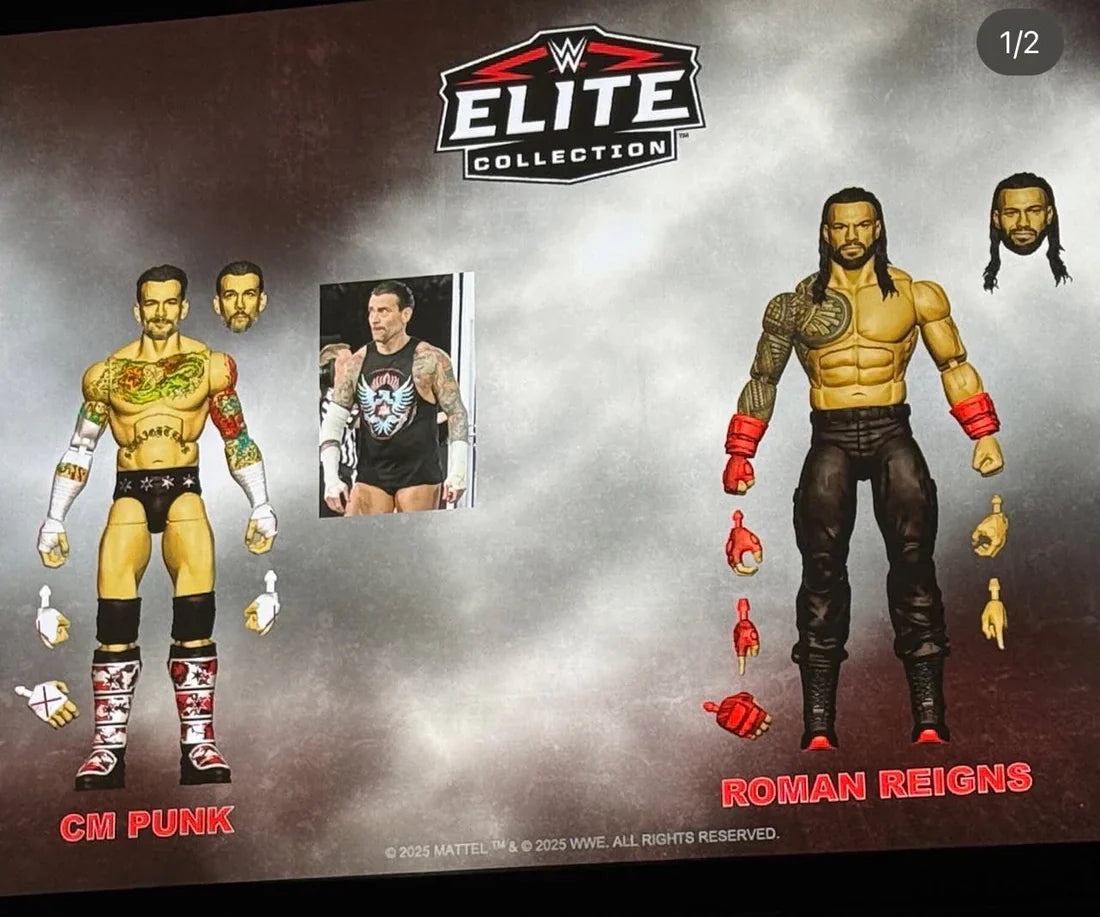 2025 WWE Mattel Elite Collection Top Picks Roman Reigns
