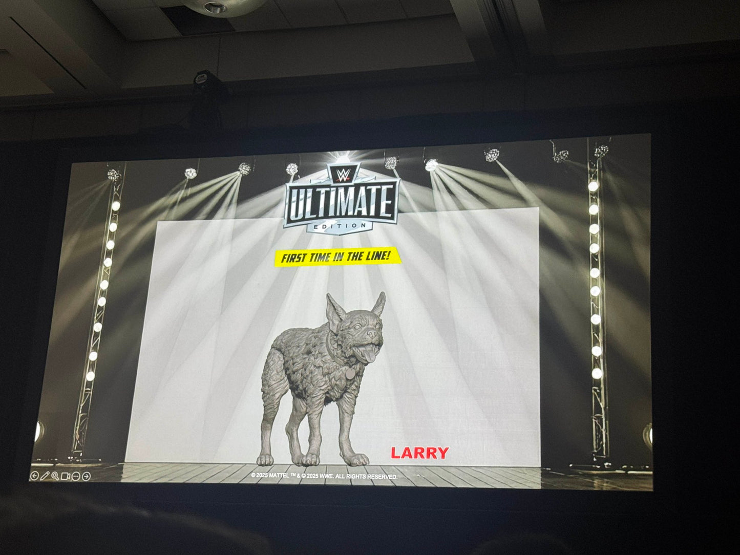 WWE Mattel Ultimate Edition Larry