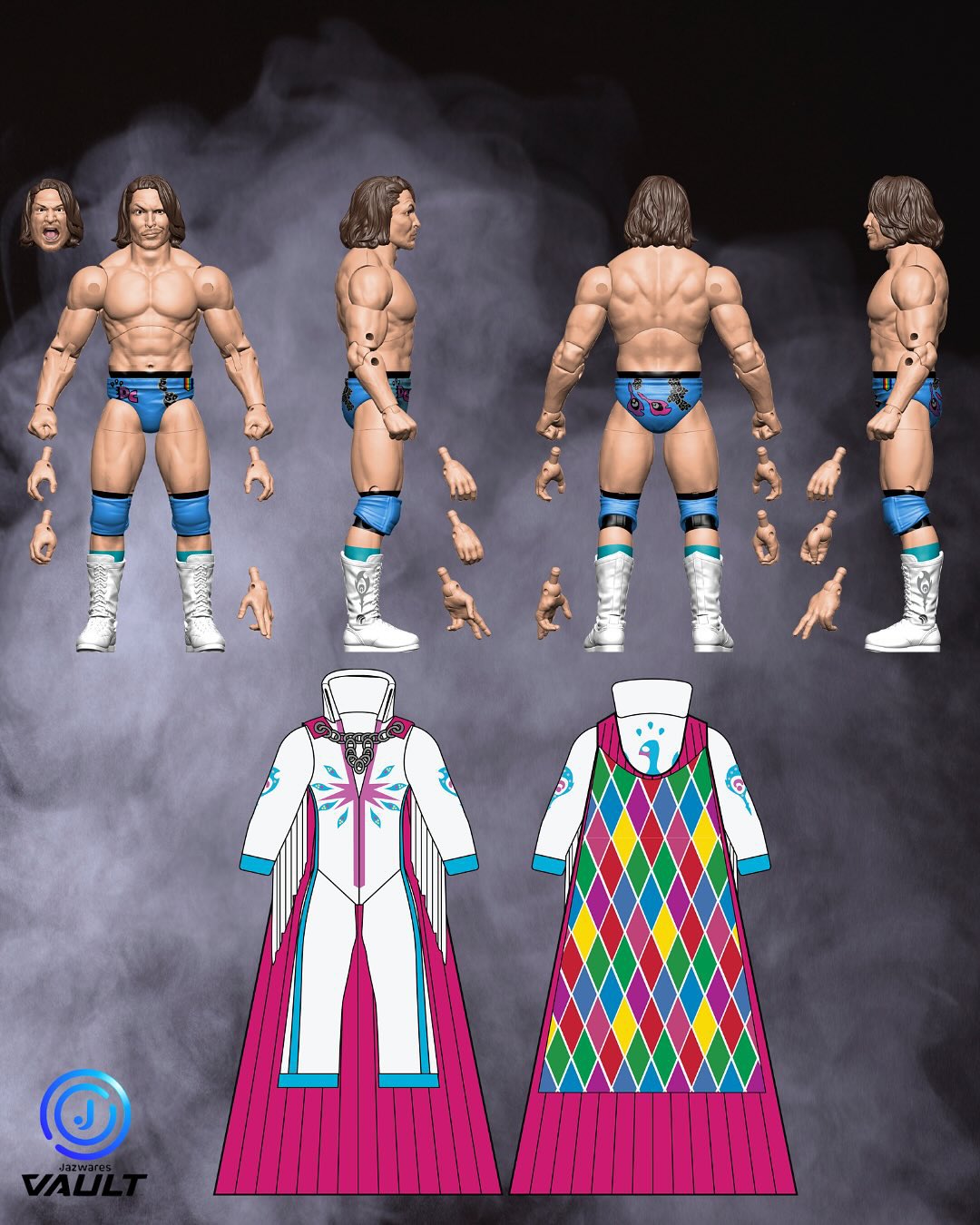 2026 ROH Jazwares Ring of Honor Vault Exclusive Dalton Castle