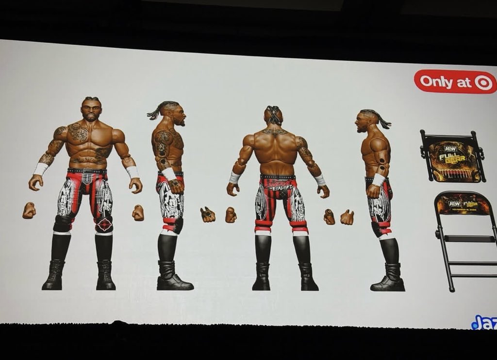 2025 AEW Jazwares Pay Per View Limited Edition #08 Swerve Strickland