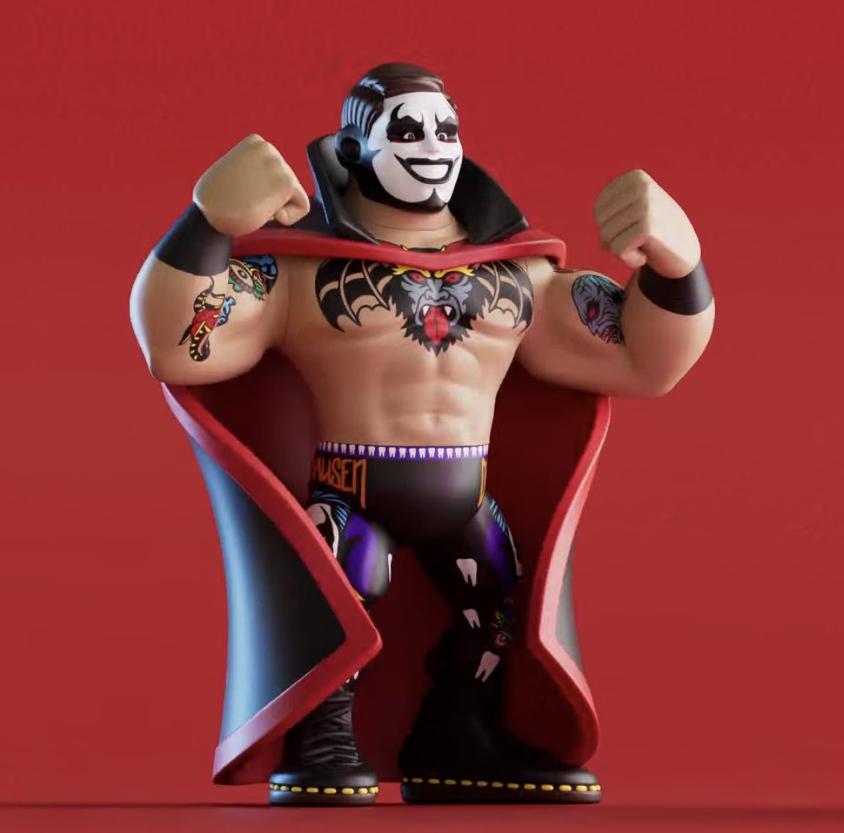 Nerd Closet Mat Maniacs Danhausen – Wrestling Figure Database