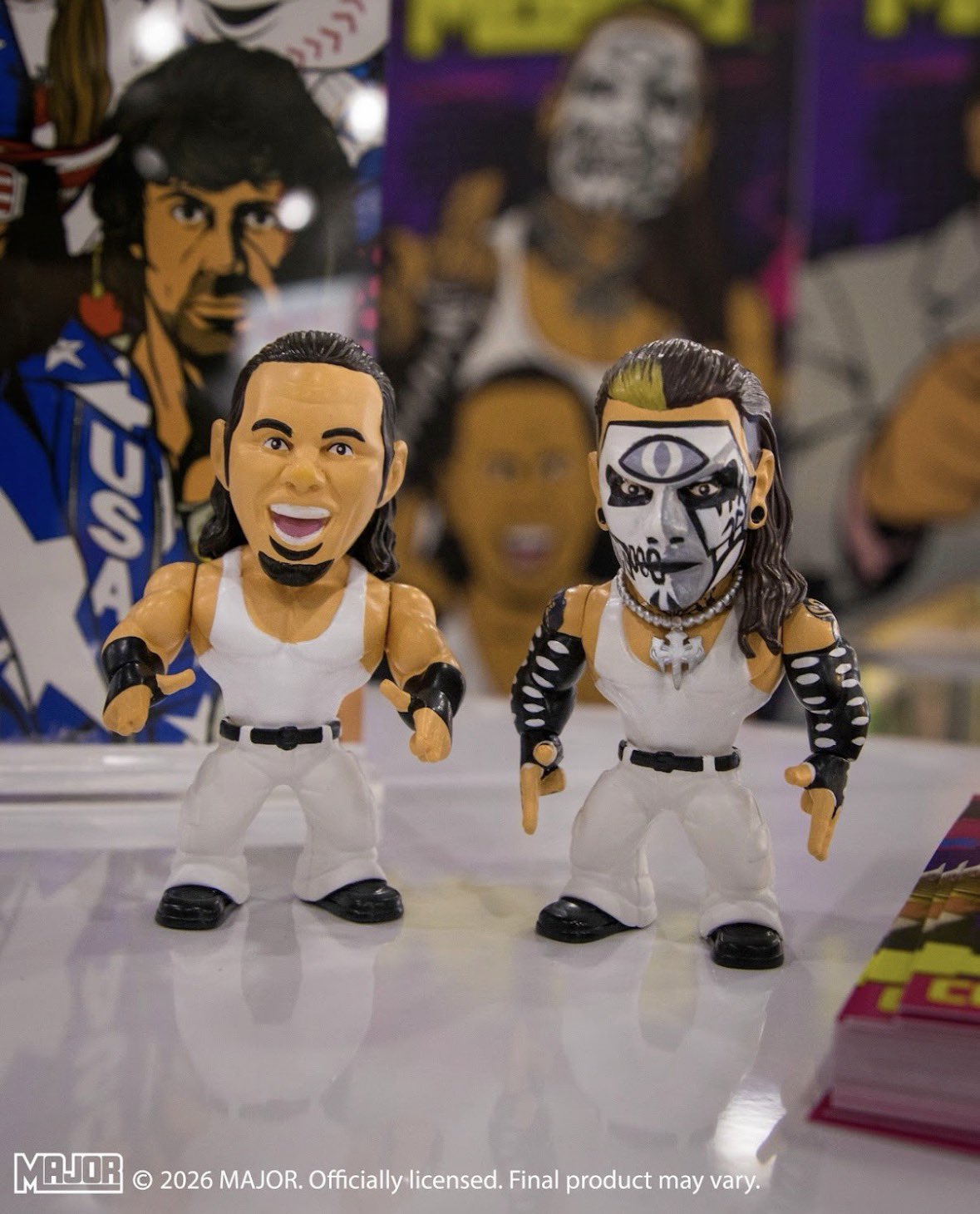 MAJOR Stars Series 3 #12 Jeff Hardy – Wrestling Figure Database