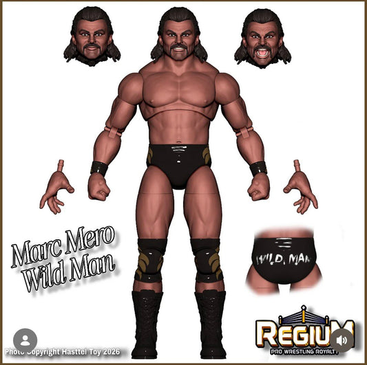 Hasttel Toy Regium Series "Wild Man" Marc Mero