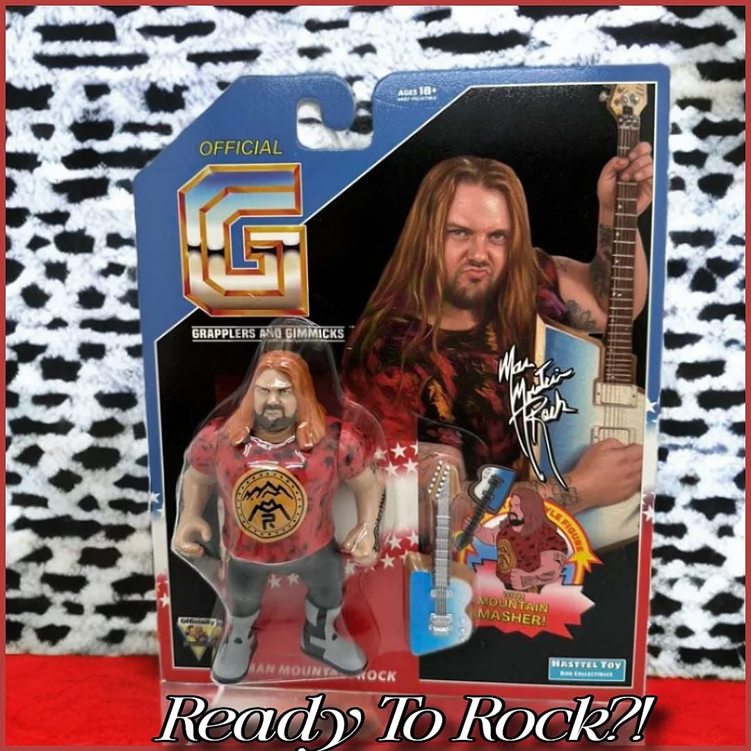 2026 Hasttel Toy Grapplers & Gimmicks Man Mountain Rock