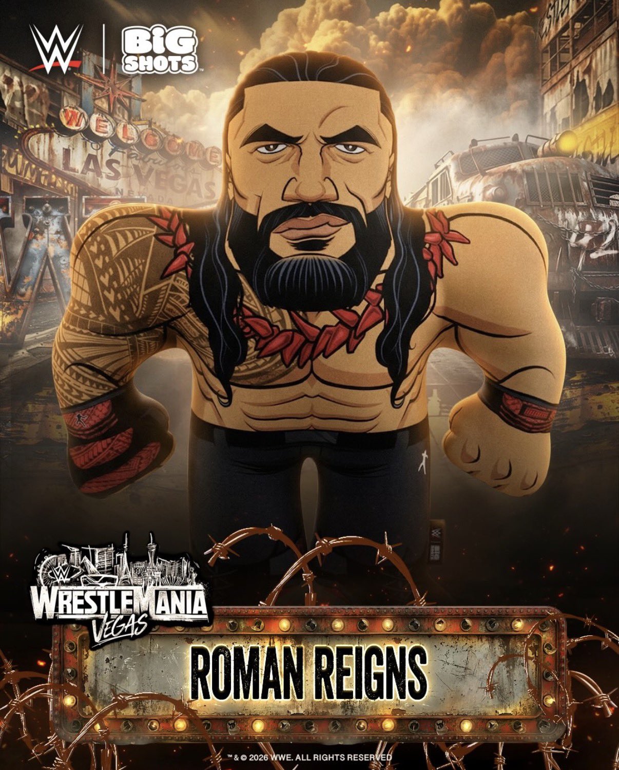 2026 WWE Big Shots Roman Reigns