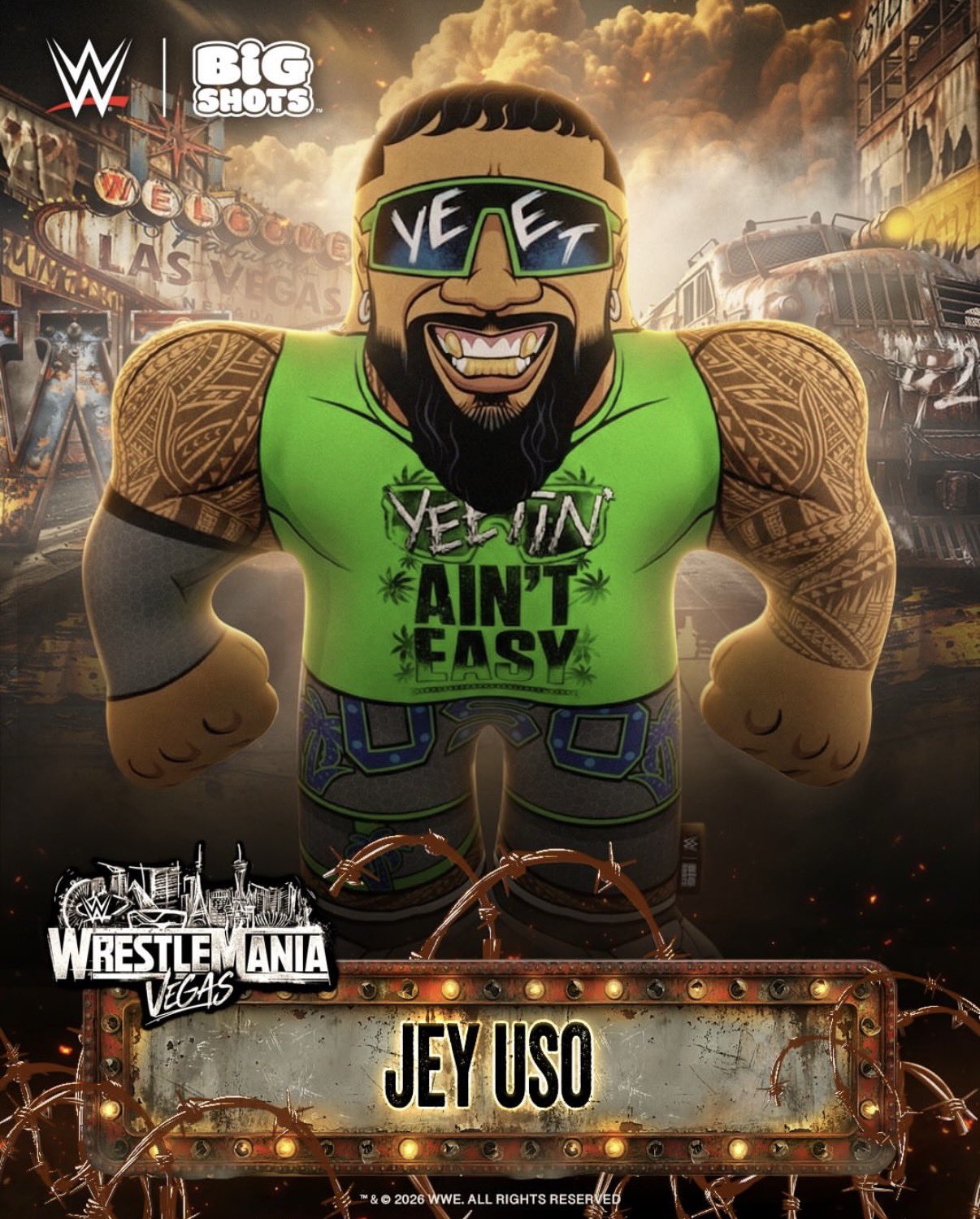 2026 WWE Big Shots Jey Uso