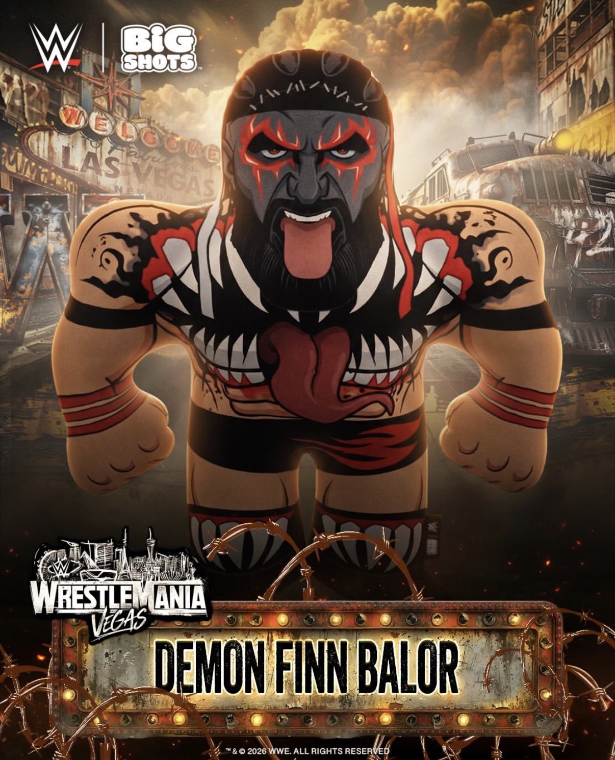 2026 WWE Big Shots "Demon" Finn Balor