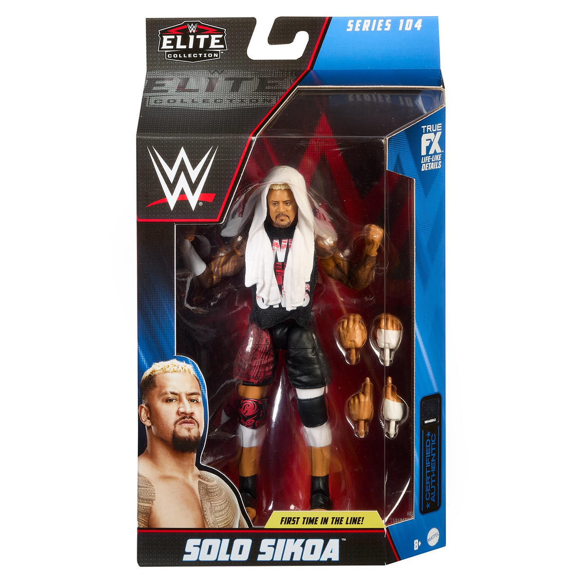 2023 WWE Mattel Elite Collection Series 104 Solo Sikoa – Wrestling