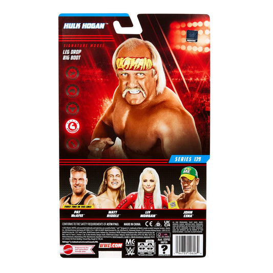 2023 WWE Mattel Basic Series 139 Hulk Hogan