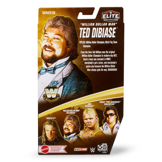 2023 WWE Mattel Elite Collection Legends Series 20 "Million Dollar Man" Ted DiBiase [Exclusive]