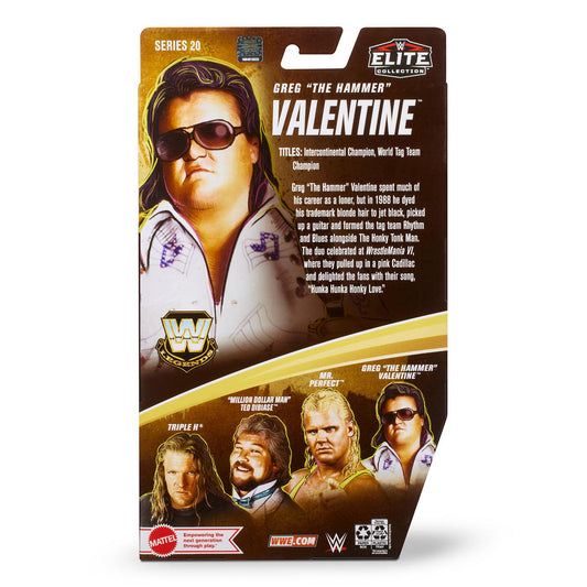 2023 WWE Mattel Elite Collection Legends Series 20 Greg "The Hammer" Valentine [Exclusive]