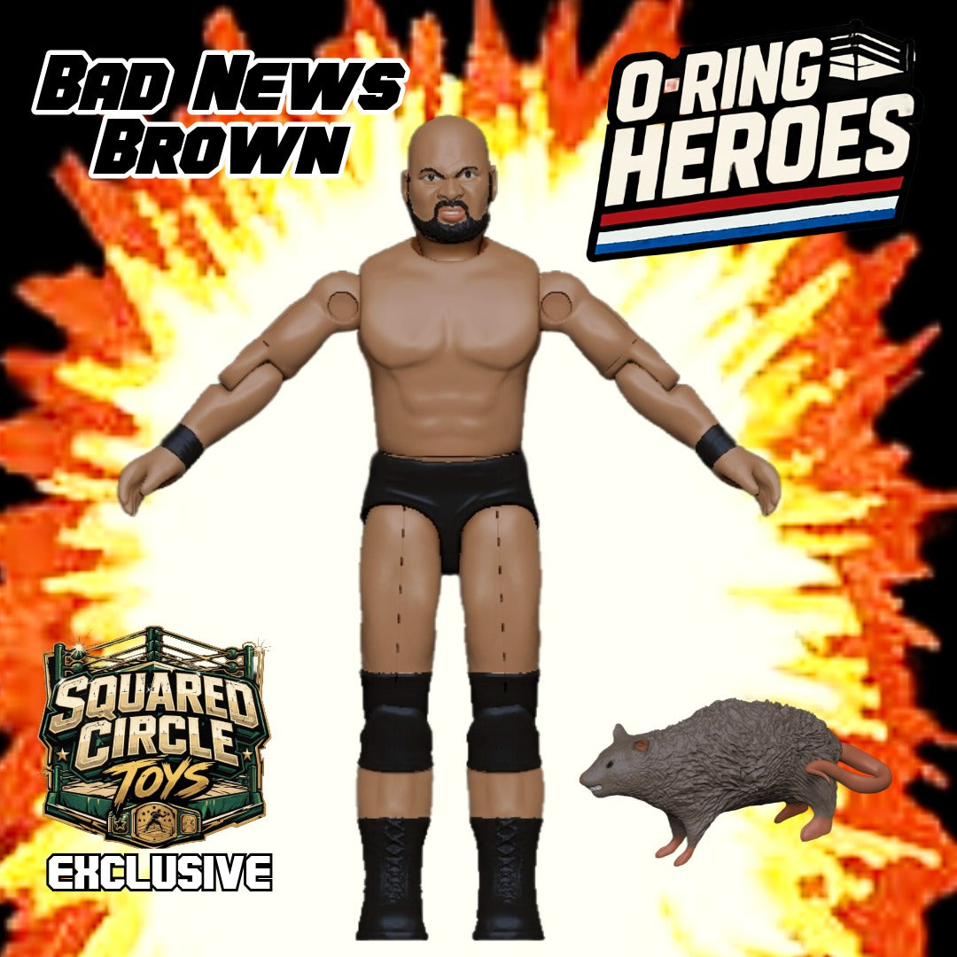 KWK O-Ring Heroes Series 1 Bad News Brown