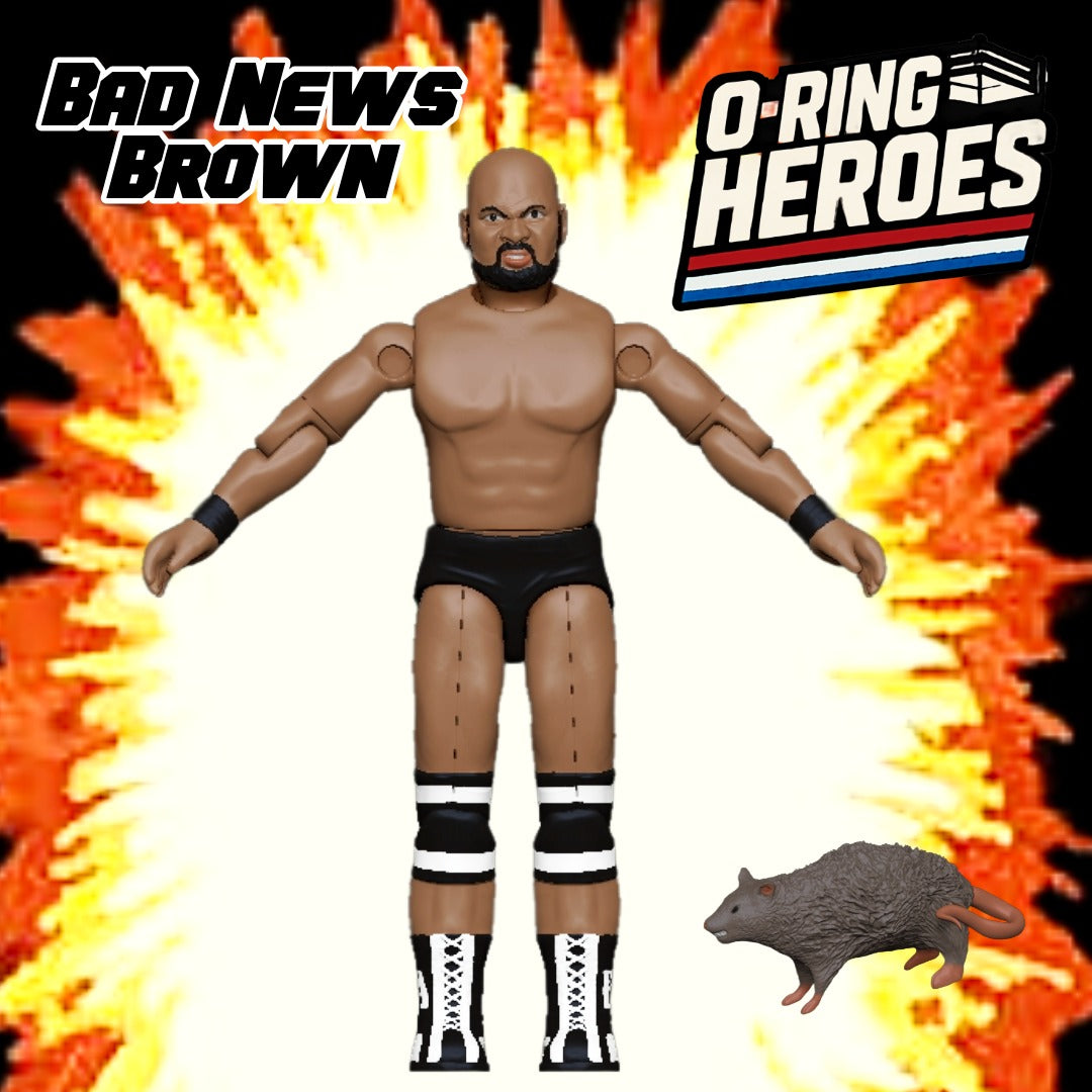 KWK O-Ring Heroes Series 1 Bad News Brown