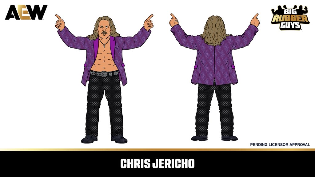 MAJOR AEW x Big Rubber Guys Series TBD Chris Jericho