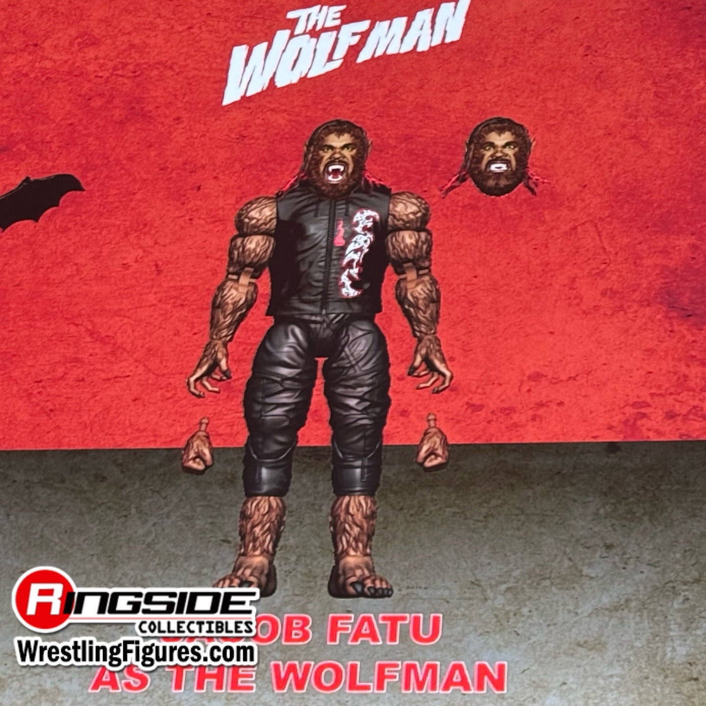 WWE Mattel Elite Collection WWE X Universal Horrors Series TBD Jacob Fatu as the Wolfman