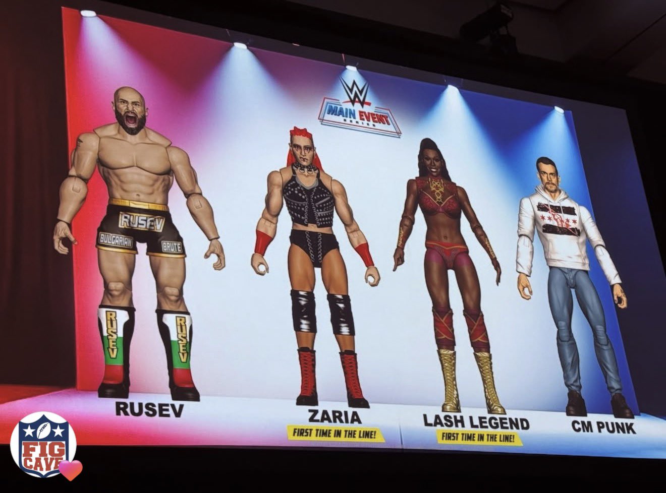 WWE Mattel Main Event Series TBD Zaria