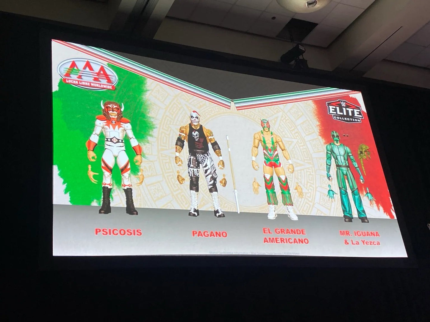 WWE Mattel Elite Collection WWE x AAA Series TBD Pagano