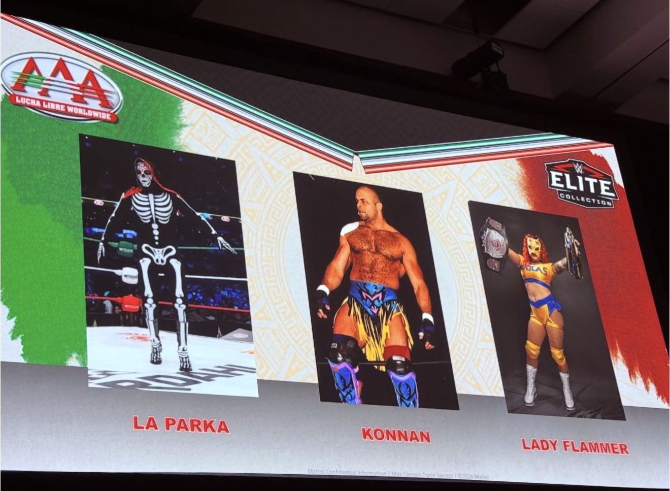 WWE Mattel Elite Collection WWE x AAA Series TBD Lady Flammer