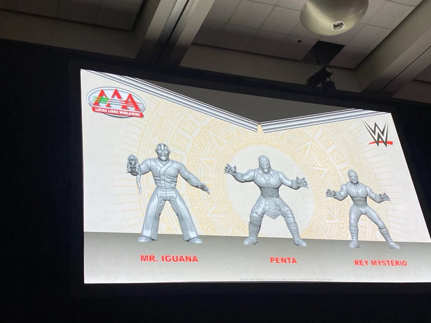 Mattel Kelian WWE x AAA Mr. Iguana