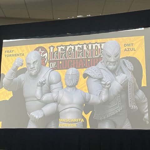 Boss Fight Studio Legends of Lucha Libre Premium Collector Figures Series 6 DMT Azul