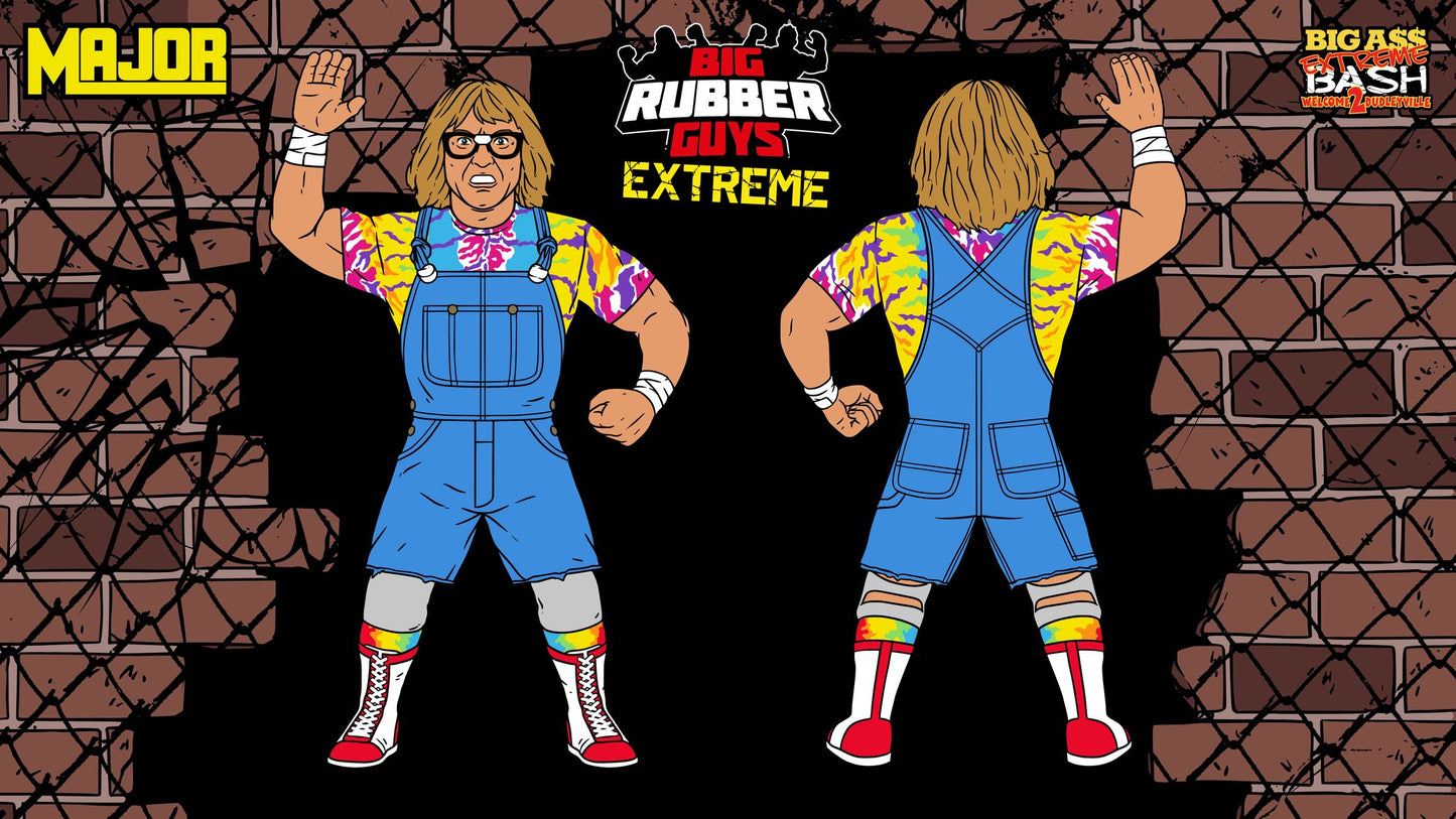MAJOR Big Rubber Guys Extreme Series TBD Spike Dudley