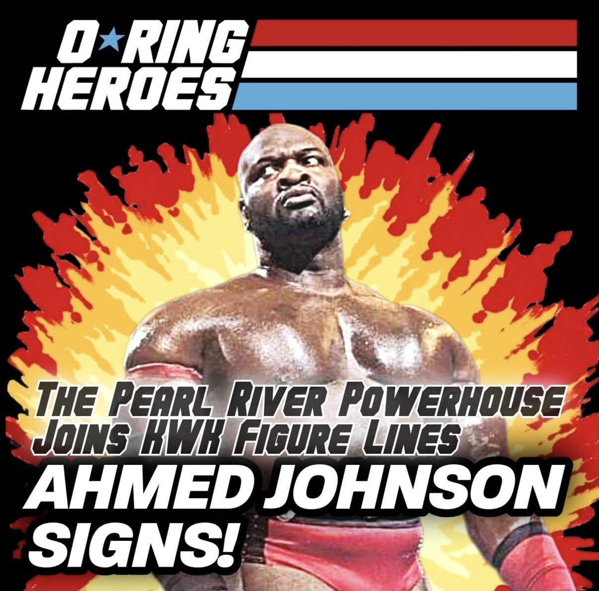 KWK O-Ring Heroes Series TBD Ahmed Johnson