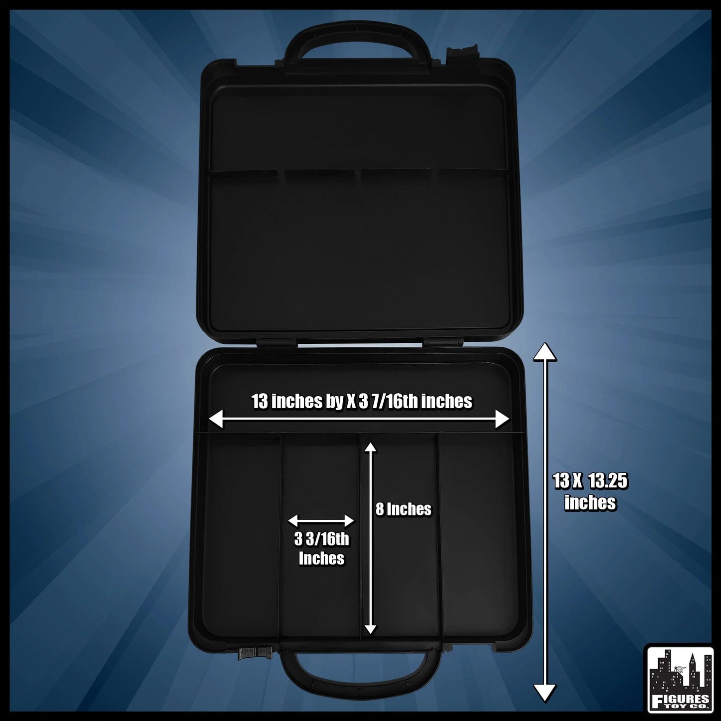 2025 FTC Deluxe Carrying Case with Accessories for Wrestling Action Figures