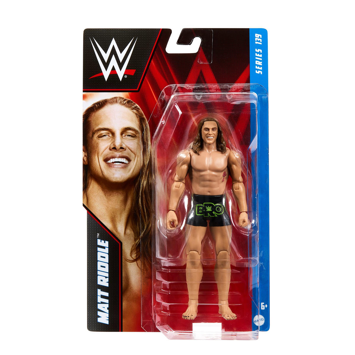 2023 WWE Mattel Basic Series 139 Matt Riddle – Wrestling Figure 