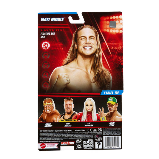 2023 WWE Mattel Basic Series 139 Matt Riddle