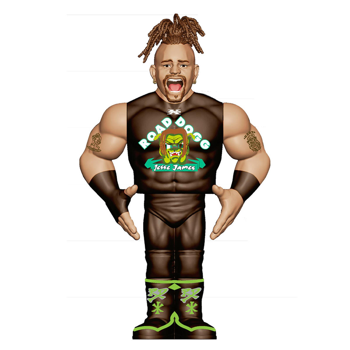 2024 WWE Mattel Ringside Exclusive DX Official Retro Tag Team 2-Pack