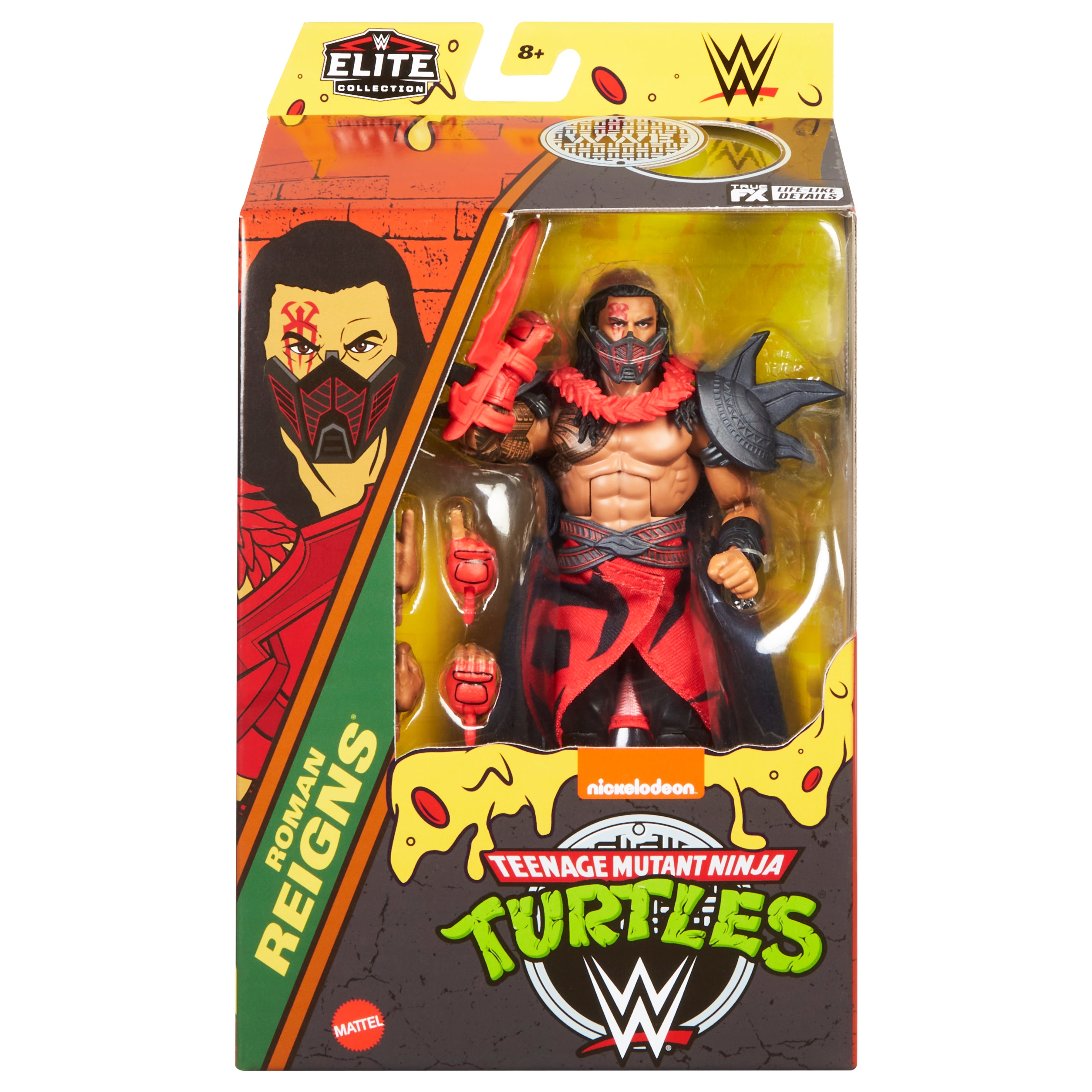 2024 WWE x TMNT Mattel Elite Collection Series 1 Roman Reigns