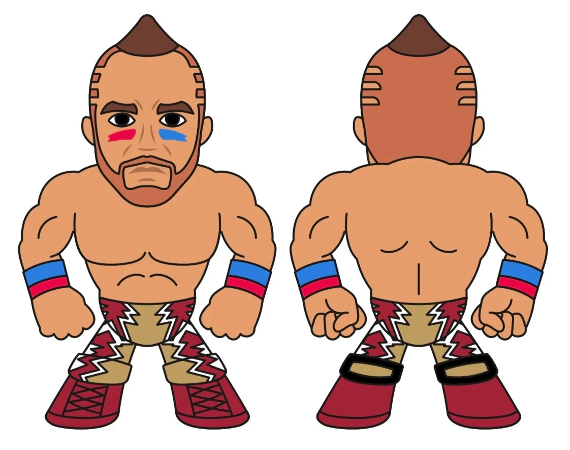 2024 Pro Wrestling Tees Micro Brawlers Limited Edition Amazing Red
