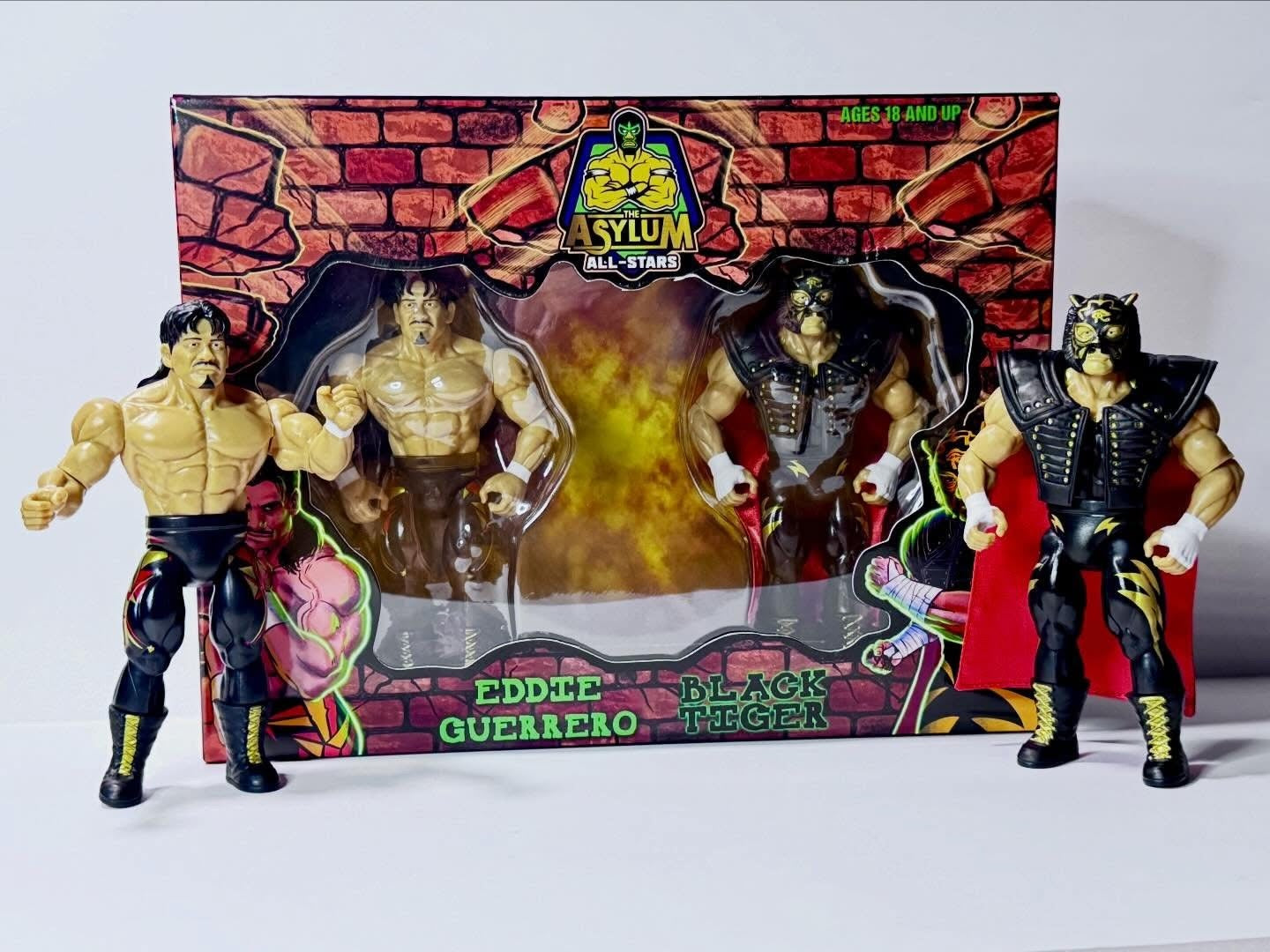 2026 Asylum All-Stars Series 2 2-Pack: Eddie Guerrero & Black