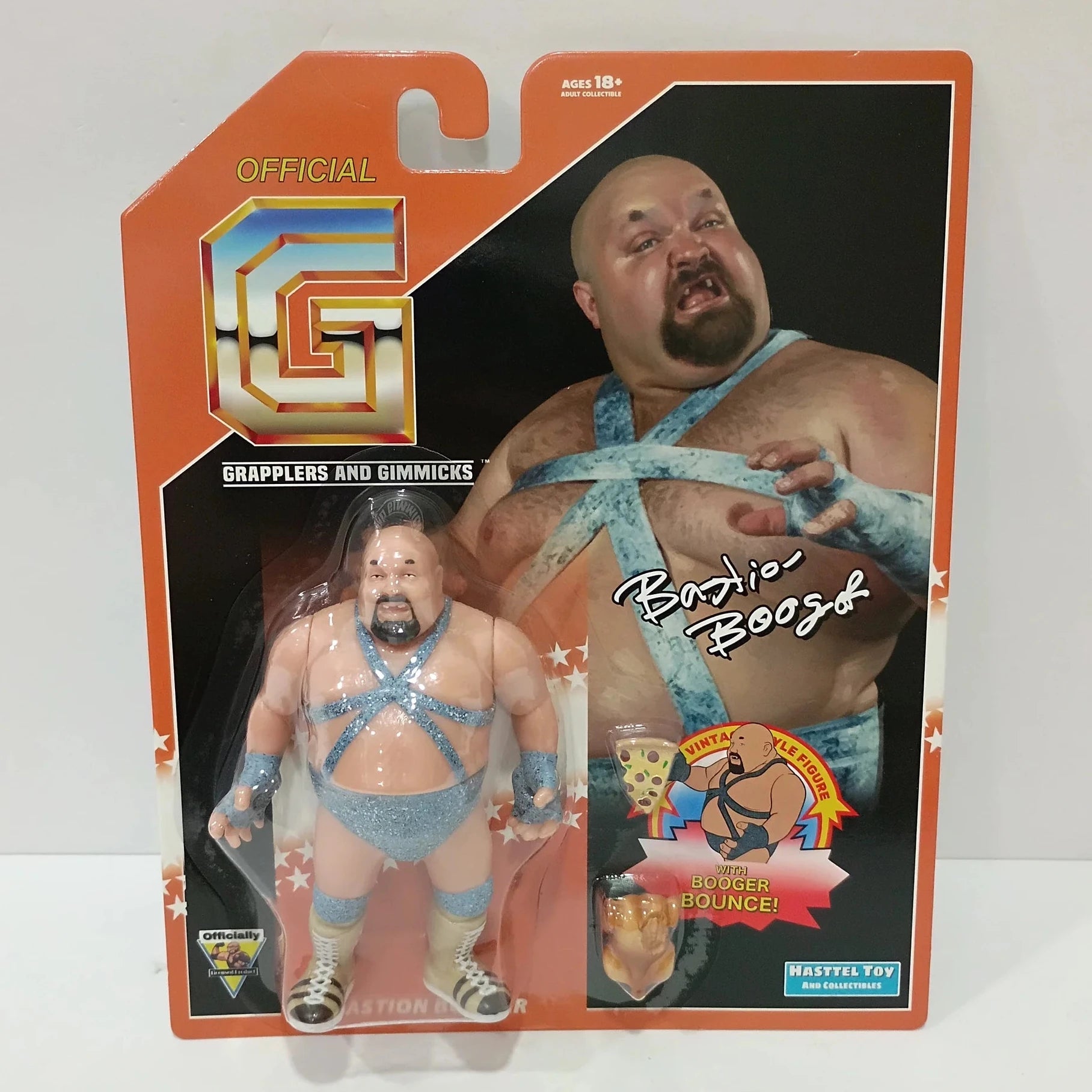 2026 Hasttel Toy Grapplers & Gimmicks Bastion Booger – Wrestling