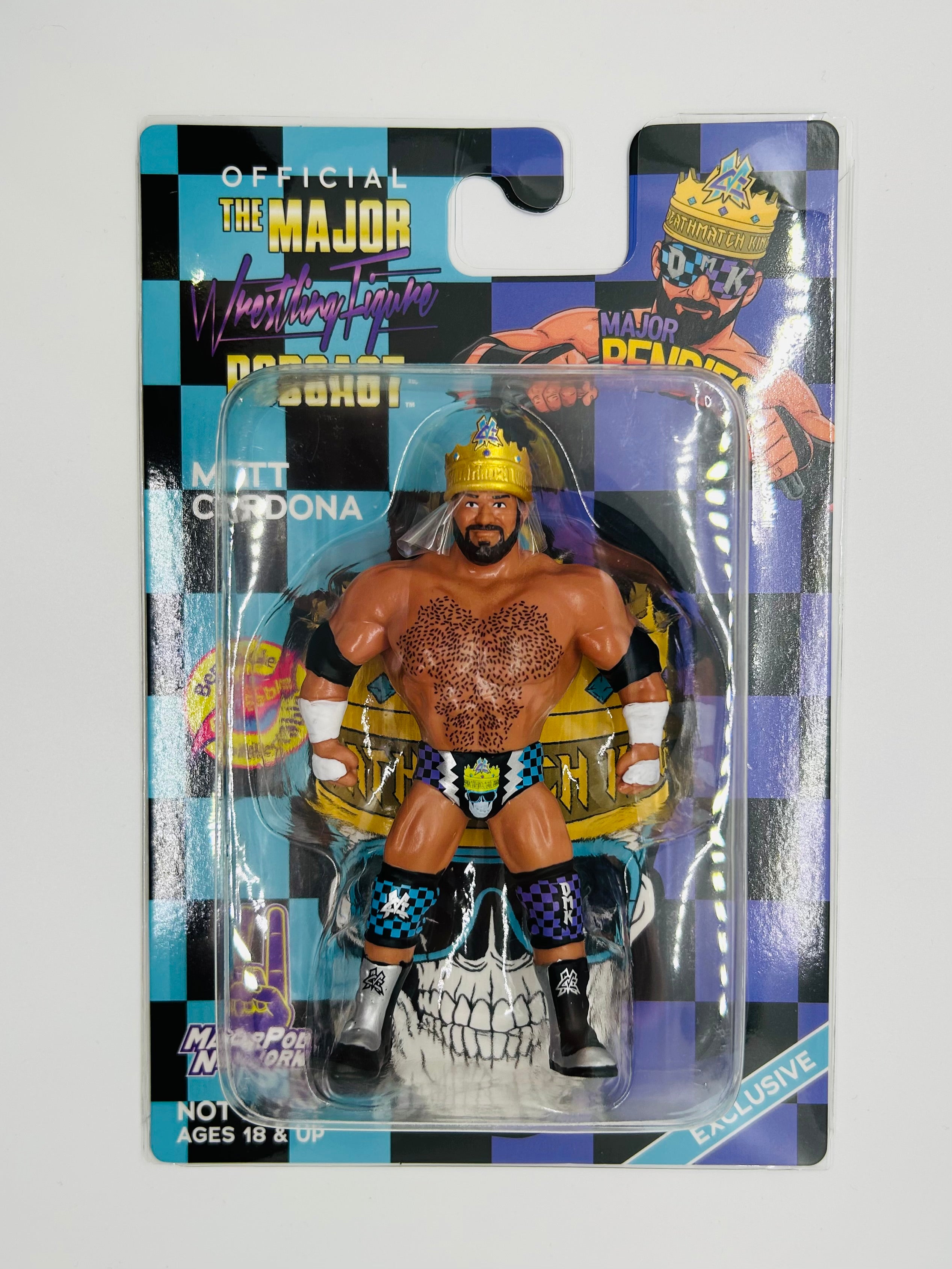 Matt Cardona - The Major Wrestling Figure Podcast Ringside Collectibles  Exclusive Wrestling Figure!