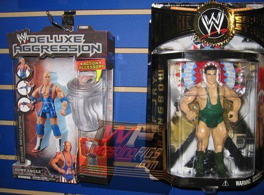 2005 WWE Jakks Pacific Deluxe Aggression Series 1 Kurt Angle