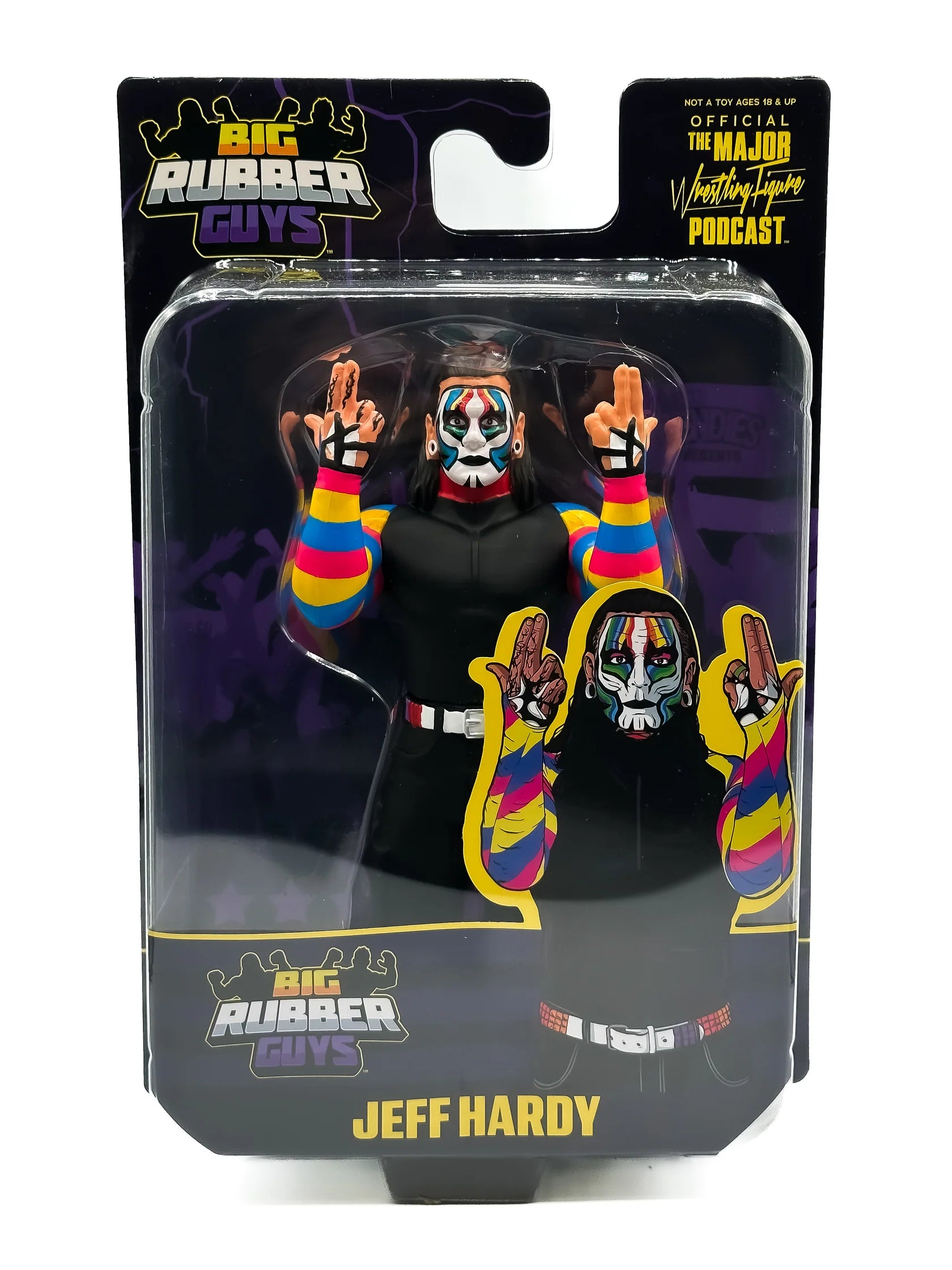 2025 Major Wrestling Figure Podcast Big Rubber Guys Series 9 Jeff