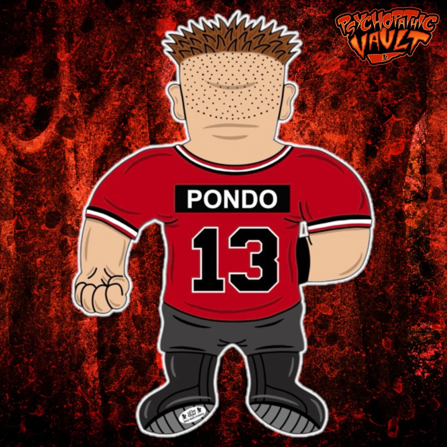 2024 JCW Psycopathic Vault Mad Man Pondo 12" Wrestling Buddy