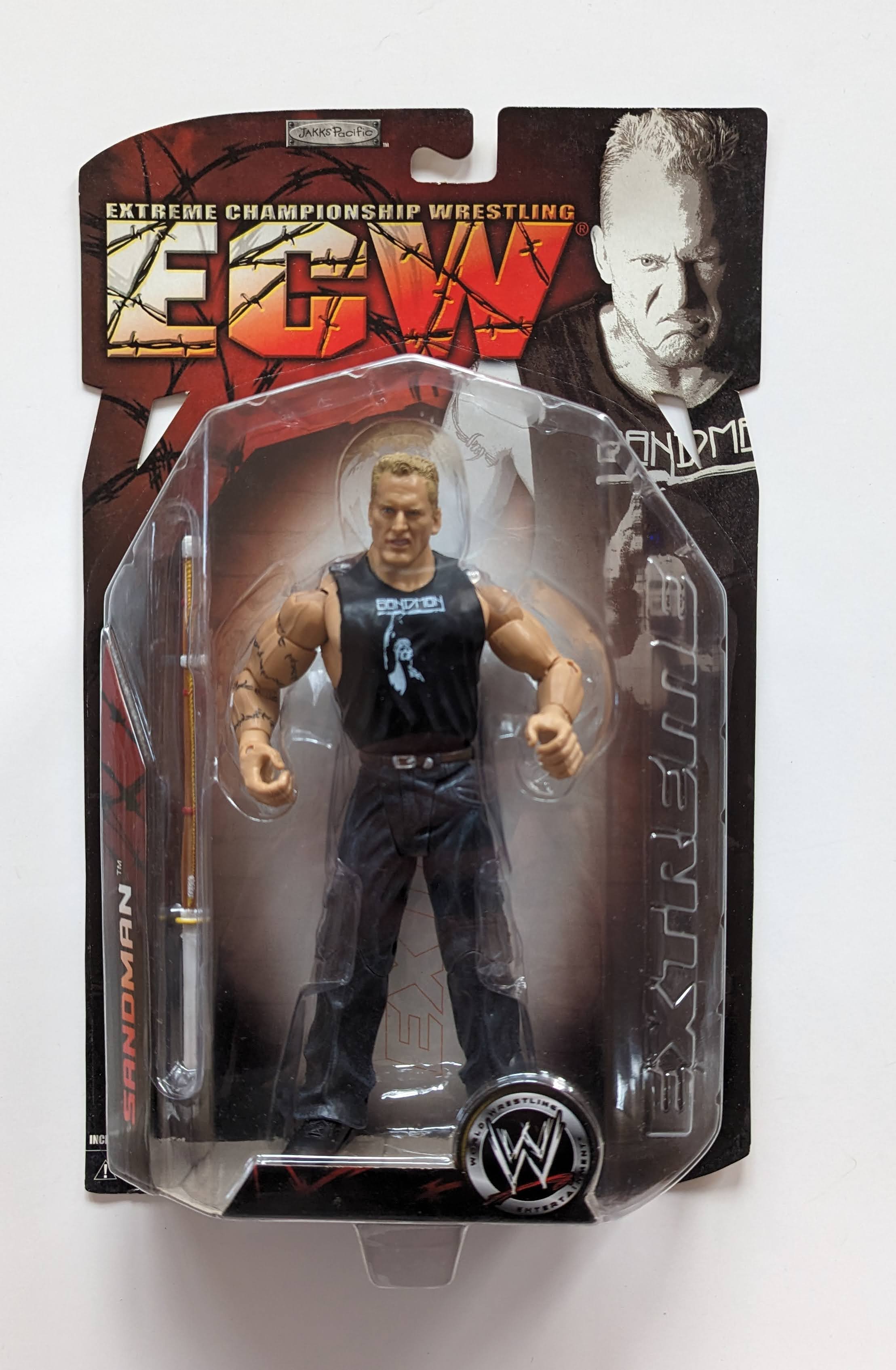 2007 WWE Jakks Pacific ECW Series 1 Sandman – Wrestling Figure Database