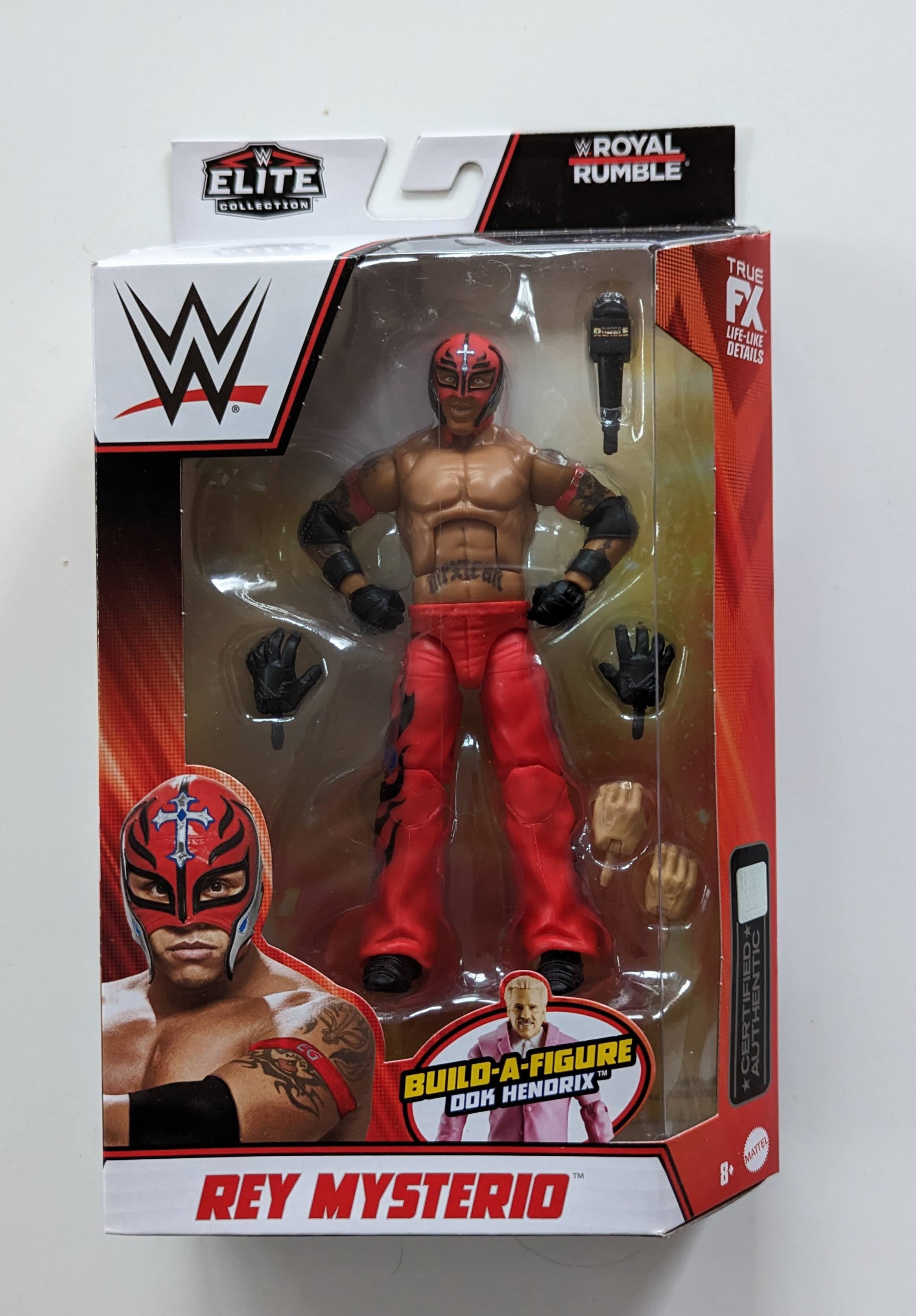 2022 WWE Mattel Elite Collection Royal Rumble Series 4 Rey Mysterio [E ...