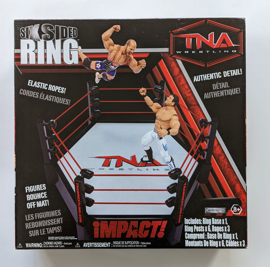 2010 TNA Wrestling Jakks Pacific Deluxe Impact! Six Sided Ring
