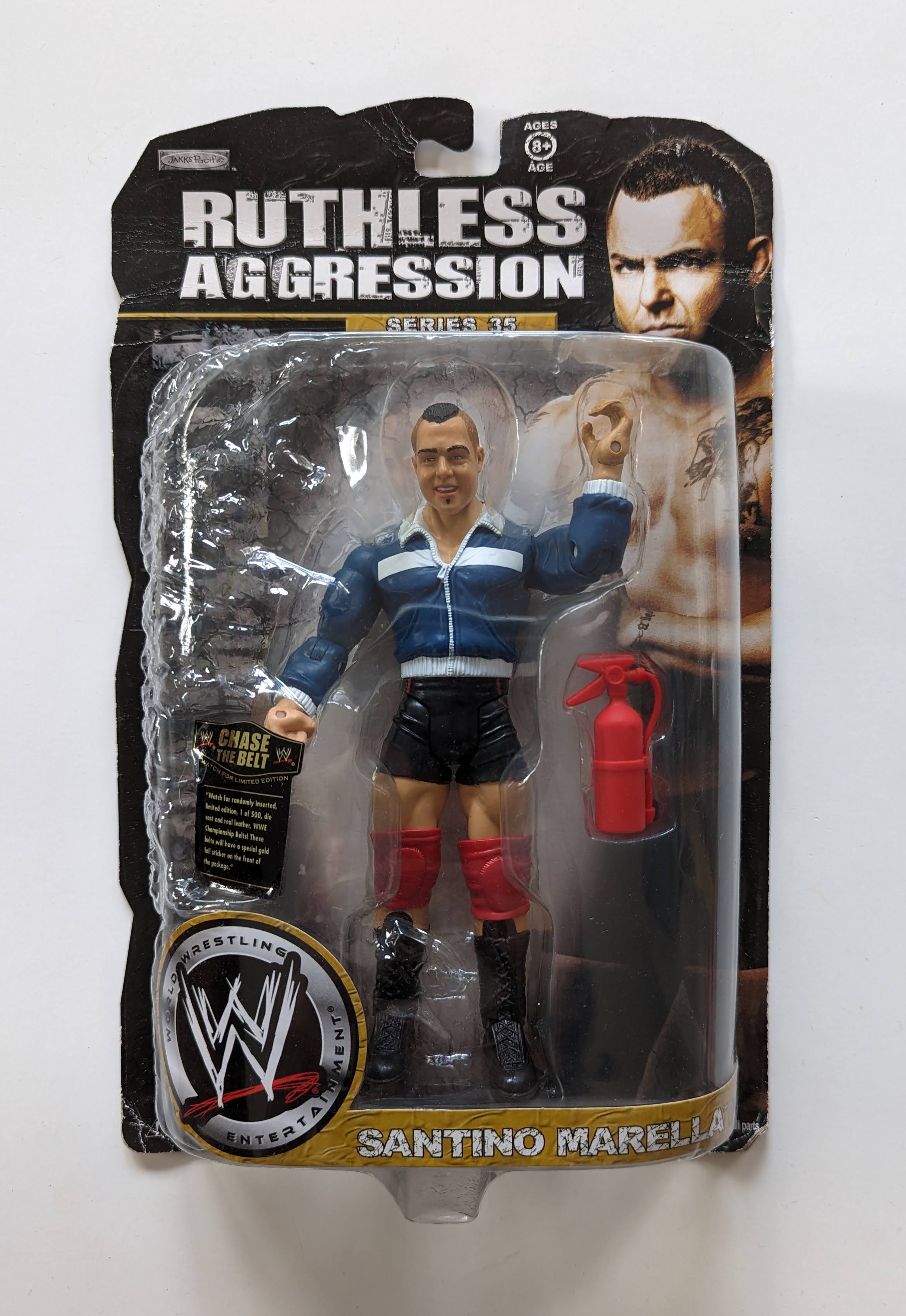 2008 WWE Jakks Pacific Ruthless Aggression Series 35 Santino