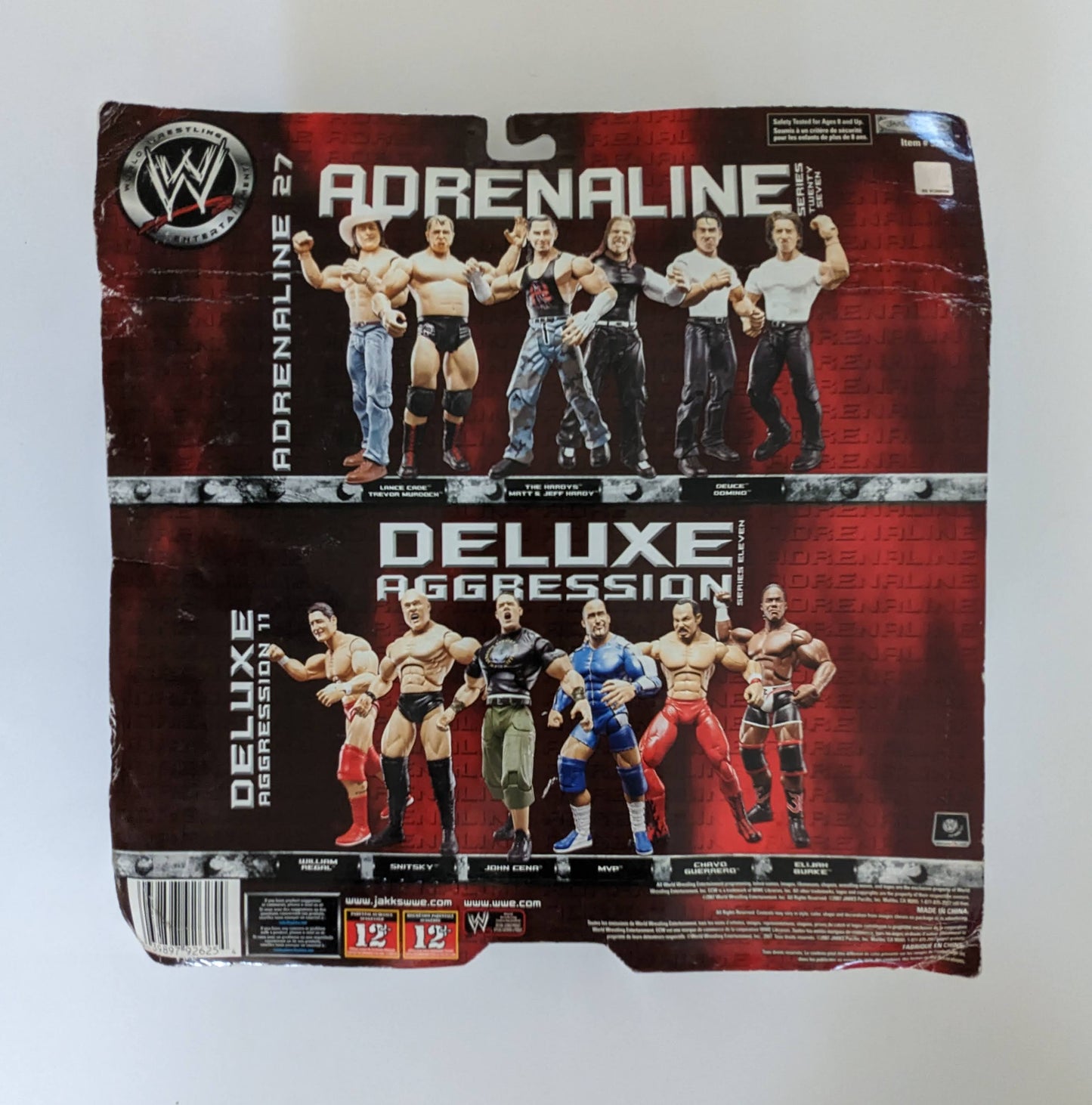 2007 WWE Jakks Pacific Adrenaline Series 27 Lance Cade & Trevor Murdoch