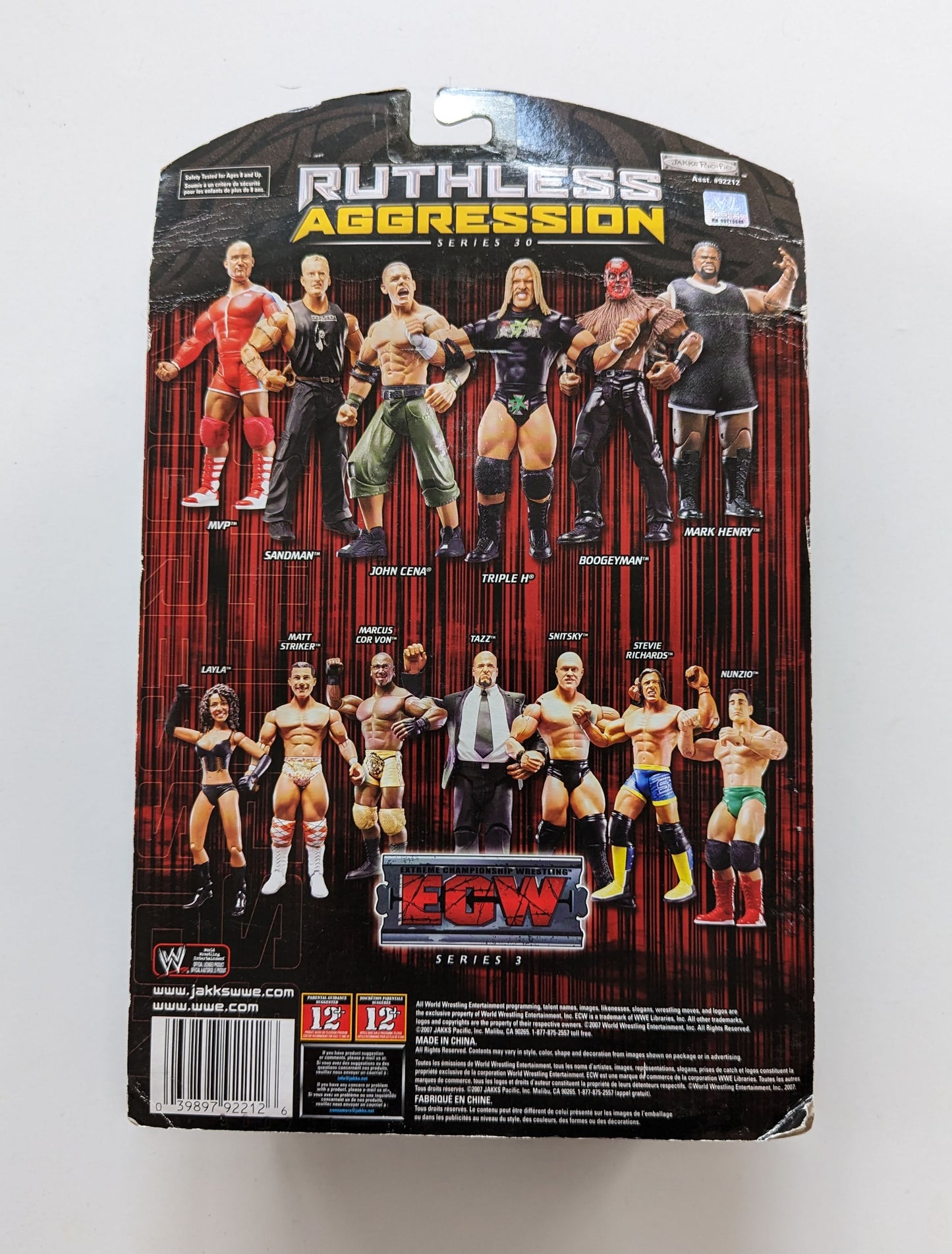 2007 WWE Jakks Pacific Ruthless Aggression Series 30 Mark Henry