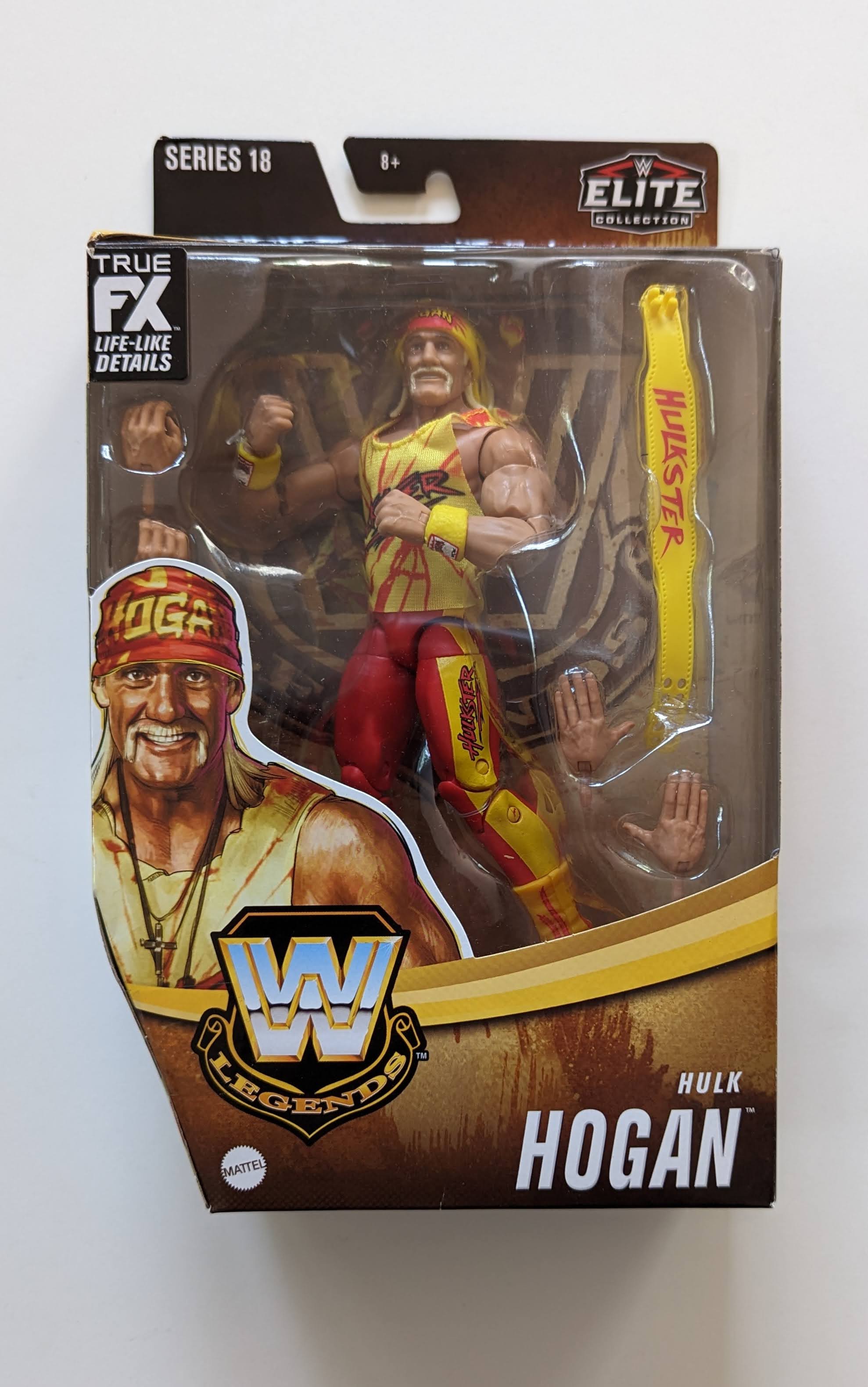 Mattel WWE Elite Legends Series 22 Hulk Hogan Red Chase Figura 6 Pollici