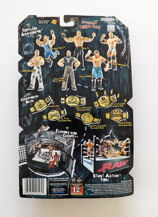 2004 WWE Jakks Pacific Ruthless Aggression Limited Edition Steve Austin