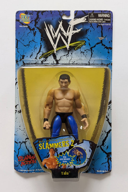 1998 WWF Jakks Pacific Slammers Series 2 Taka